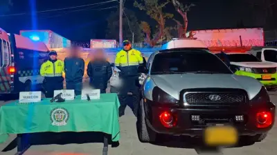 Capturan a dos hombres en Kennedy, Bogotá, por porte ilegal de arma de fuego