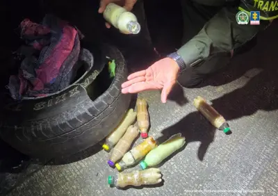 Capturan a hombre que transportaba cocaína oculta en llanta de moto entre Huila y Cauca