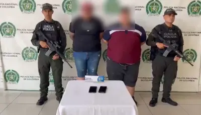 Capturan a 'Jordan' y 'Diego' por secuestros express que exigían hasta $500 millones en Bucaramanga
