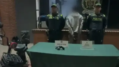 Capturan a ladrón que robó bicicleta eléctrica en Bogotá tras persecución policial
