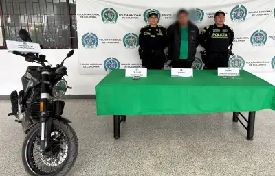 Capturan a motoladrón en Bogotá que tenía orden de captura por homicidio