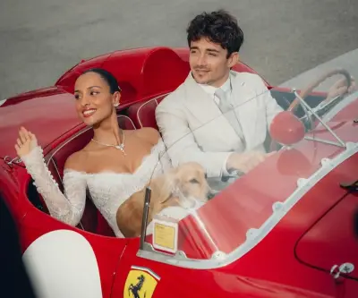 Charles Leclerc se casa con Alexandra Saint Mleux antes del inicio de la F1 2026