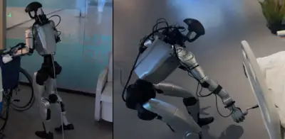 China implementa robots humanoides en hospitales para asistir pacientes y personal médico