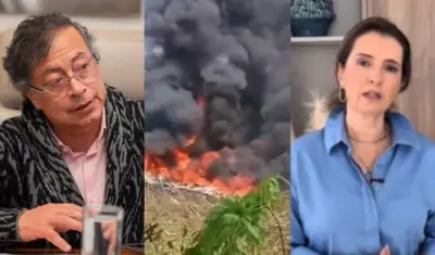 Choque político entre Petro y Paloma Valencia tras tragedia aérea en Putumayo con 66 militares fallecidos