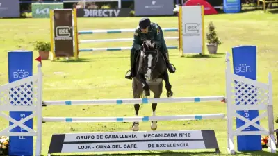 Colombia se corona campeona del Sudamericano Militar de Equitación en Ecuador