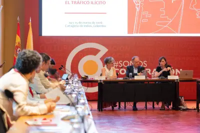 Colombia y España fortalecen alianza contra el tráfico ilícito de bienes culturales