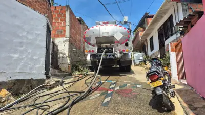 Crisis hídrica en Los Santos: barrios sin acueducto dependen de carrotanques para sobrevivir