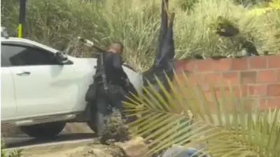 Disidencias de las FARC realizan pruebas con lanzamisiles en montañas de Jamundí, Valle