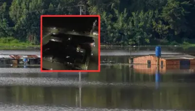 Dron revela devastación por inundaciones en Facatativá: miles de familias afectadas bajo el agua