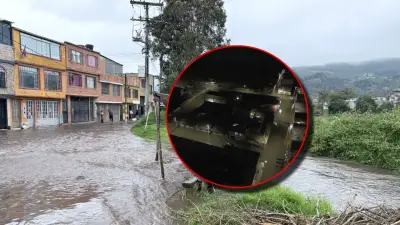Facatativá bajo el agua: imágenes de dron revelan la magnitud de la inundación
