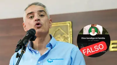 Gobernador de Antioquia alerta sobre suplantación de identidad en WhatsApp para estafas