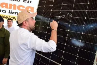 Granja solar Campo Gala en Barrancabermeja alcanza 20% de avance y beneficiará a 3.000 familias