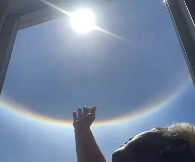 Halo solar sorprende a Popayán en Martes Santo: ¿Señal divina o fenómeno natural?