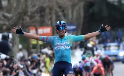 Harold Tejada supera problemas mecánicos y gana etapa de París-Niza en heroica remontada