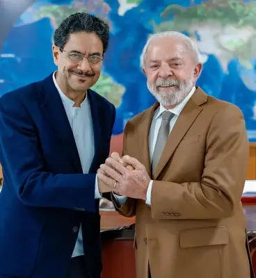 Iván Cepeda se reúne con Lula da Silva en Brasilia en clave presidencial
