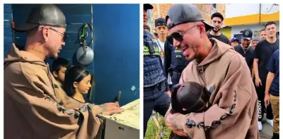 J Balvin y Camilo Cifuentes sorprenden a familia vulnerable en Pereira tras conciertos