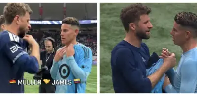 James Rodríguez debuta en MLS con emotivo reencuentro con Thomas Müller en Minnesota