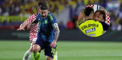 James Rodríguez reencuentra a Luka Modric en amistoso Colombia-Croacia: emotivo intercambio de camisetas