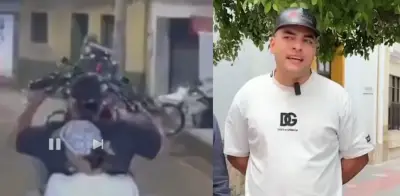 Joven de Ocaña enfrenta sanciones tras grabarse haciendo maniobras peligrosas en moto