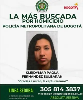 Kleidymar Fernández, señalada como determinadora del homicidio de estudiante en Chapinero