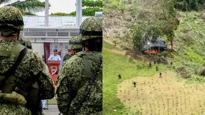 Operación Binacional Espejo: Destruyen 45 Laboratorios Ilegales en Frontera Colombia-Ecuador