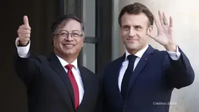 Petro y Macron acuerdan alianza diplomática para buscar alto al fuego en Medio Oriente