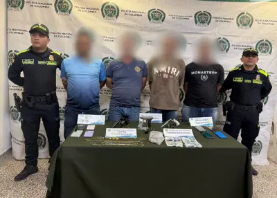 Policía captura a banda de ladrones que aterrorizaba el norte de Barranquilla