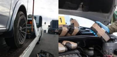 Policía desarticula red de narcotráfico que usaba grúas para transportar droga en Cundinamarca