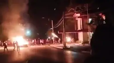Protestas en Cuba: Incendian sede del Partido Comunista y reportan un herido por disparos