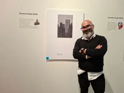 Raúl Zuleta, caricaturista de El Espectador, gana segundo lugar en prestigioso festival belga