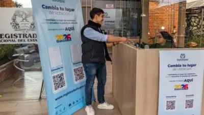 Registraduría amplía plazo para cambio de puesto de votación hasta marzo de 2026