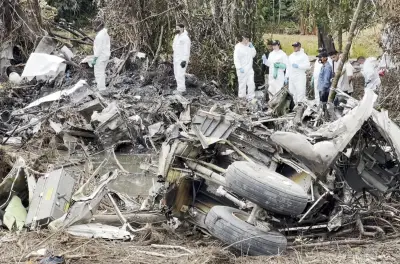 Seis víctimas del accidente aéreo en Putumayo siguen sin identificar tras cuatro días de la tragedia