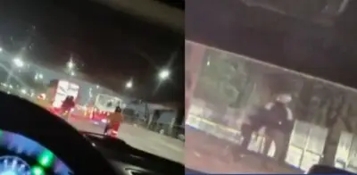 Taxista persigue a ladrones que drogaron y robaron un furgón en Bogotá