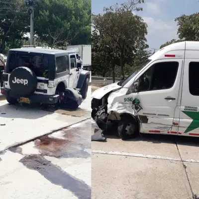 Tragedia vial en Barranquilla: conductor muere al ser embestido mientras señalizaba falla mecánica