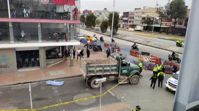 Tragedia vial en Tunjuelito: peatón muere arrollado por volqueta y colapsa movilidad en sur de Bogotá