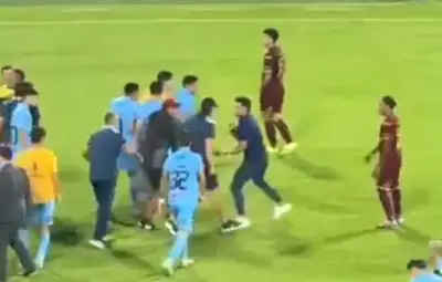 Triunfo del Tolima en Copa Libertadores culmina en pelea y agresión al DT Lucas González