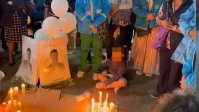 Velatón en Bogotá despide a Néstor Acosta, funcionario del Acueducto asesinado