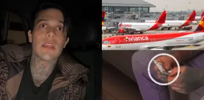Yeferson Cossio revela tensa discusión con auxiliar de Avianca tras incidente de 'bomba fétida' en vuelo