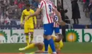 Abdel Abqar expulsado por pellizcar genitales a Sorloth en partido Getafe vs Atlético