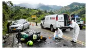 Accidente en Sibaté deja un policía muerto y otro herido grave durante curso de ascenso