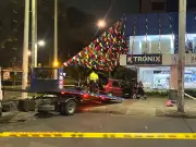 Accidente fatal en Bogotá: auto impacta local Ktronix dejando una mujer muerta y tres heridos