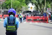 Agentes de tránsito de Medellín protestan por cambios en horarios laborales