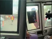 Ambulancia con niño atacada con piedras durante paro minero en Antioquia y Córdoba