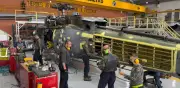 Así avanza la reparación del helicóptero Black Hawk impactado por dron en San Lucas