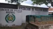 Ataque con dron explosivo contra estación policial en Arenal, Bolívar deja dos heridos