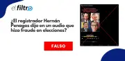 Audio falso del registrador Penagos sobre fraude electoral es generado con inteligencia artificial