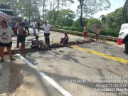 Bloqueo vial en Clemencia: comunidad protesta por falta de agua potable en medio de fiestas patronales