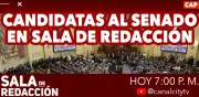 Candidatas al Senado debaten propuestas de género en programa de Citytv