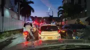 Caos vial en Avenida 3 Norte de Cali: ambulancias y vendedores bloquean circulación
