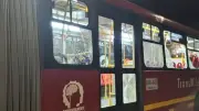Capturan a habitante de calle que atacó bus de Transmilenio con piedras en Bogotá